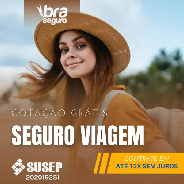 O seguro viagem é essencial para garantir sua tranquilidade e segurança durante suas viagens, seja a lazer ou a negócios. Ele oferece cobertura para despesas médicas, hospitalares, odontológicas, extravio de bagagem, cancelamento de viagem e muito mais. Com o seguro viagem, você viaja com a certeza de que estará protegido em casos de imprevistos. A Braseguro e suas seguradoras parceiras oferecem soluções completas de seguro viagem, com coberturas abrangentes e opções personalizadas para atender às necessidades dos viajantes. Contar com o suporte do gestor de risco e seguros Anderson Fernandes proporciona a expertise necessária para escolher o seguro adequado e garantir sua tranquilidade durante toda a viagem.